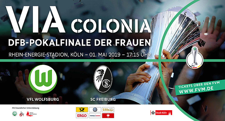 DFB Pokalfinale der Frauen in Köln