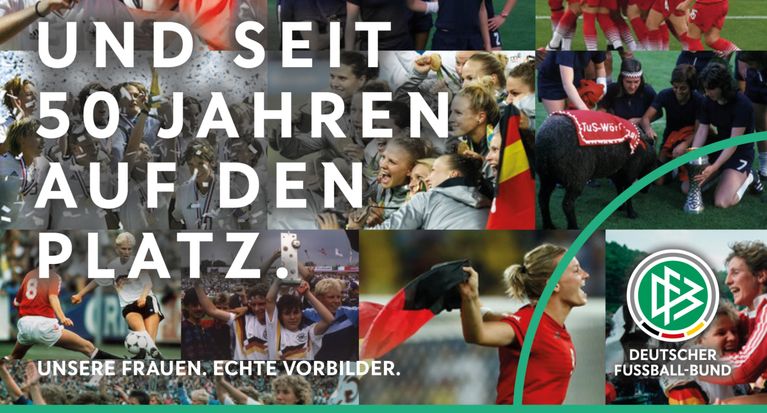 DFB feiert 50 Jahre Frauenfussball