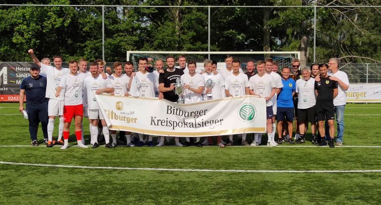 1. FC Düren gewinnt zum dritten Mal in Folge den Kreispokal