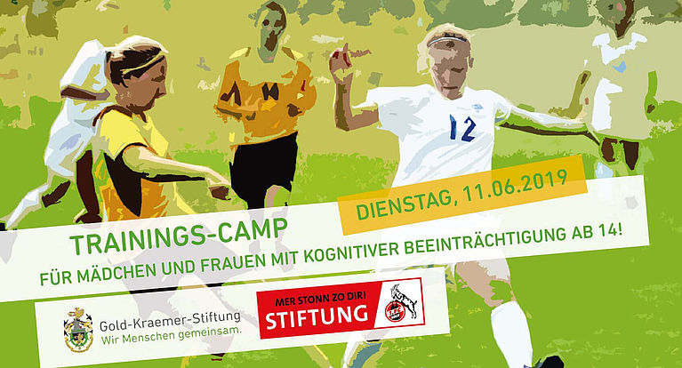 Trainingscamp für Mädchen und Frauen mit kognitiver Beeinträchtigung